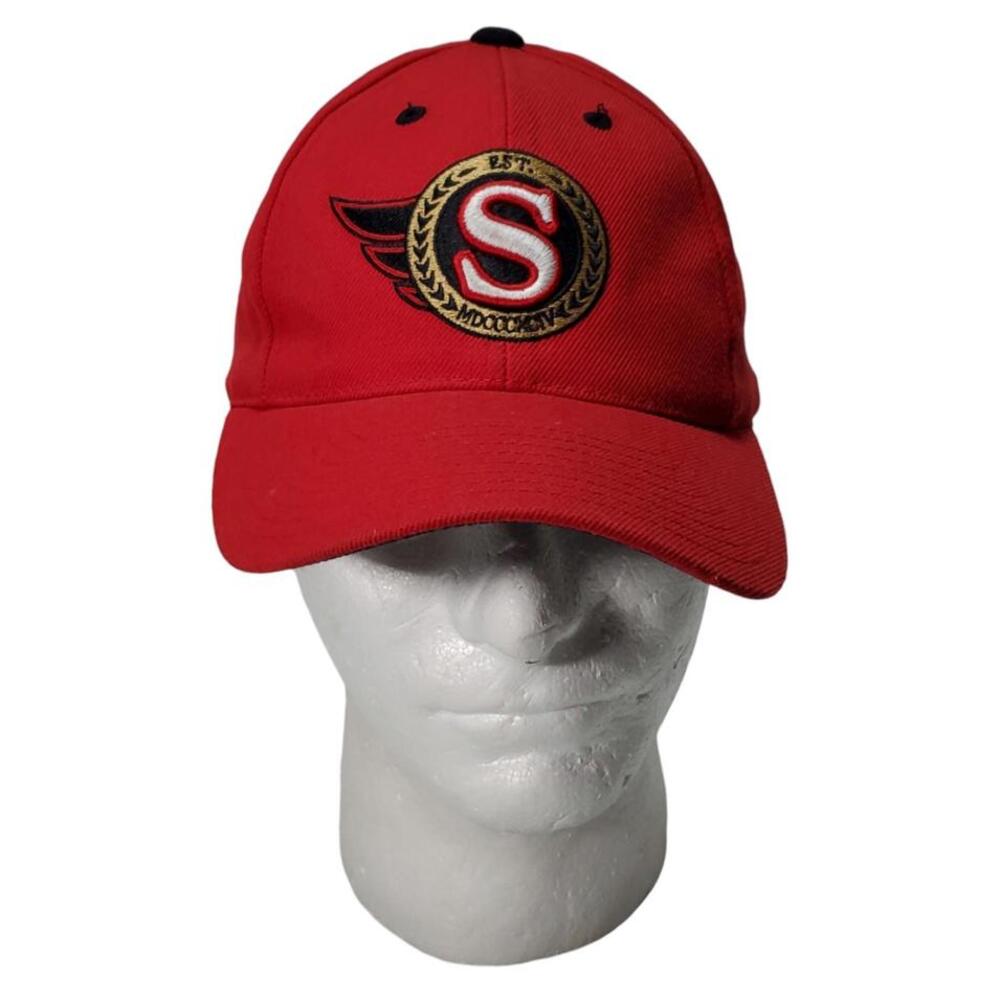 Vintage Ottawa Senators NHL Hockey Logo Athletic Wool Blend Snapback Hat Cap